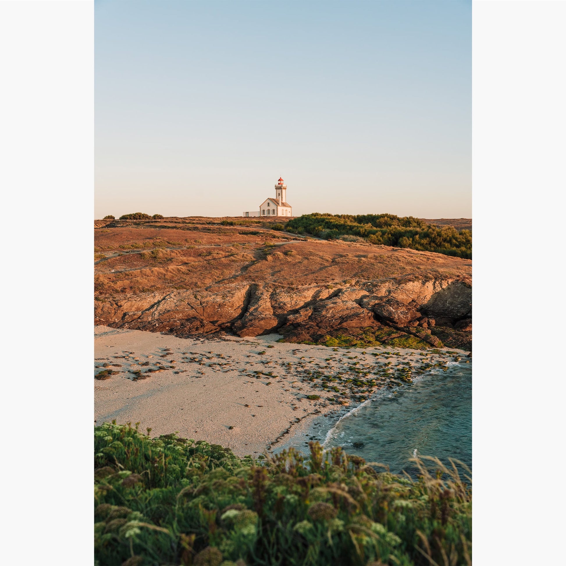 Photographie Bretagne - Phare des Poulains