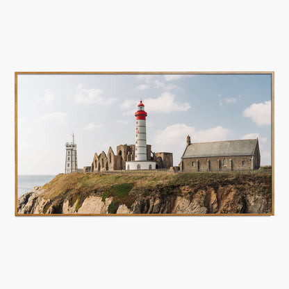 Phare de la pointe St-Mathieu - Finistère photographie Bretagne