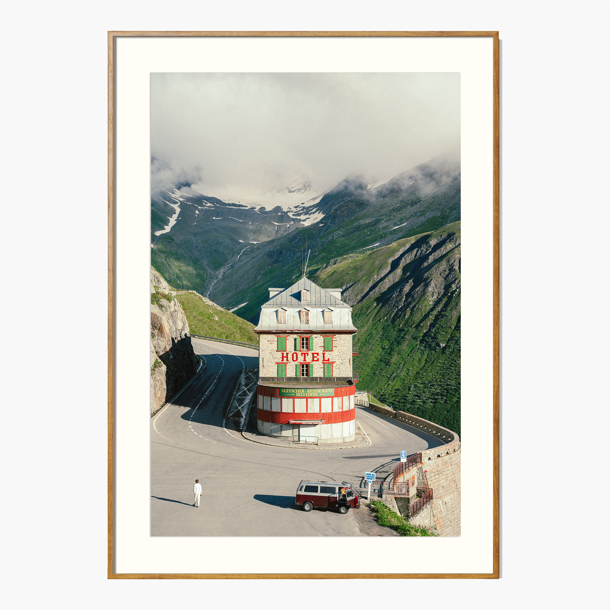 Belvédère Obergoms, Suisse photographie