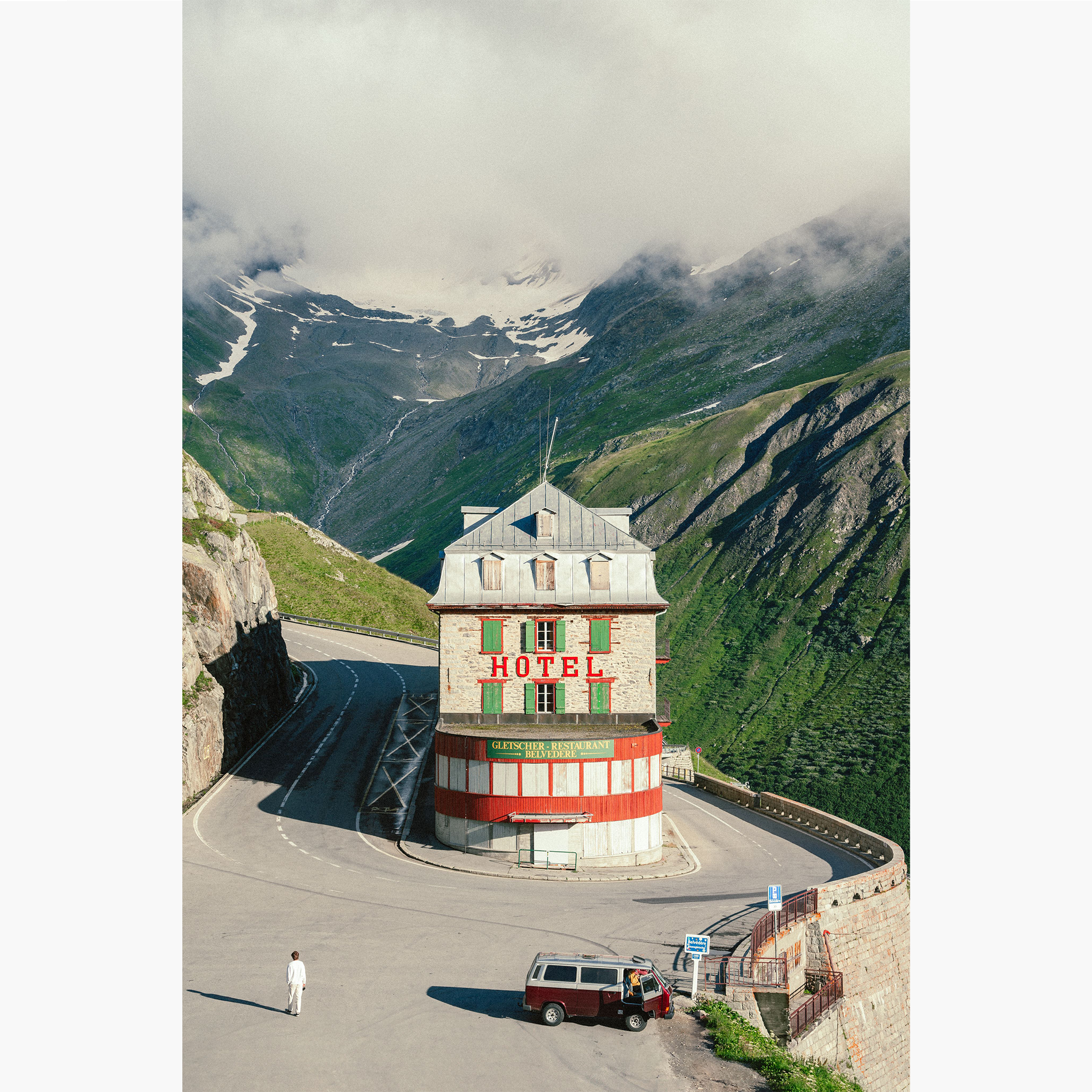 Belvédère Obergoms, Suisse photographie
