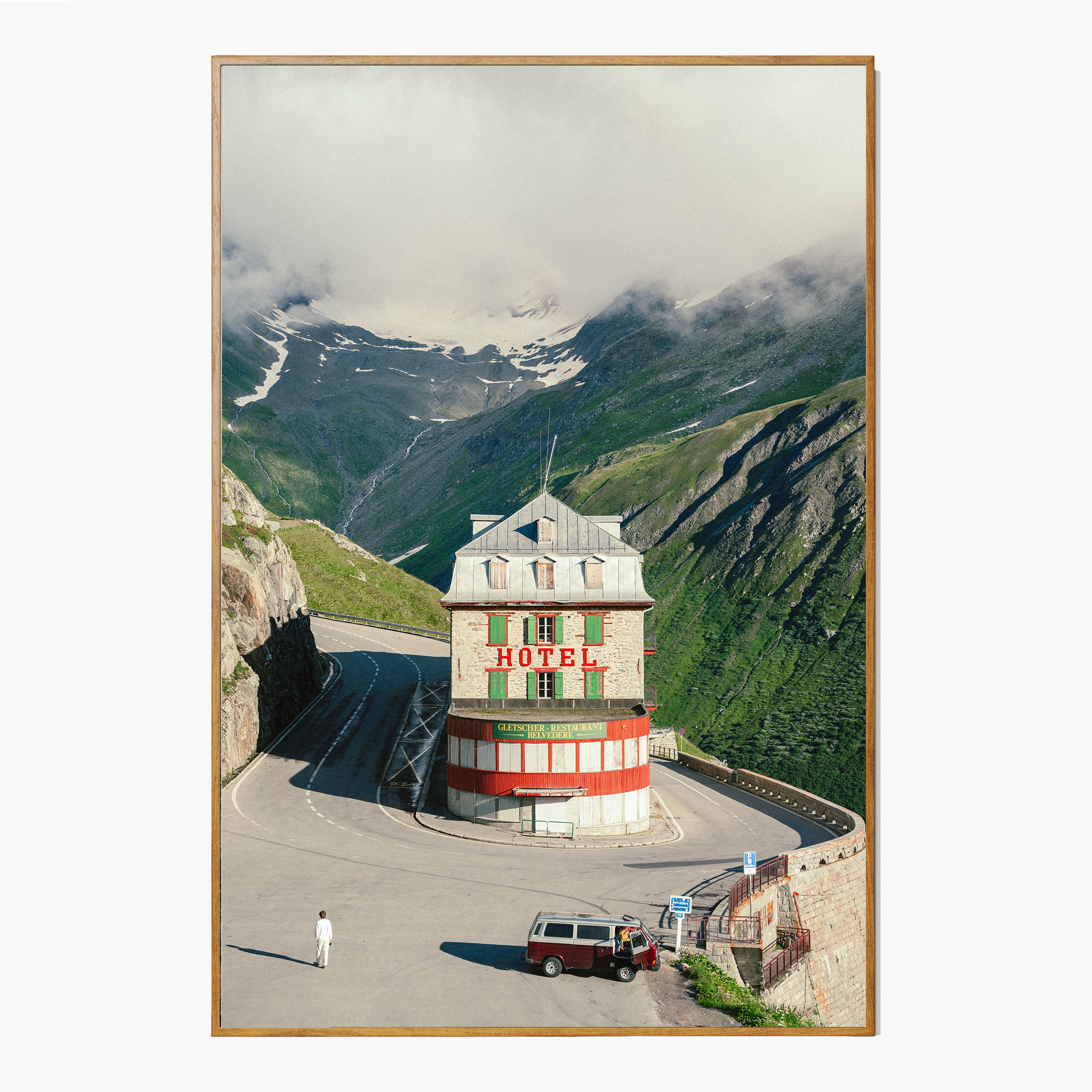 Belvédère Obergoms, Suisse photographie